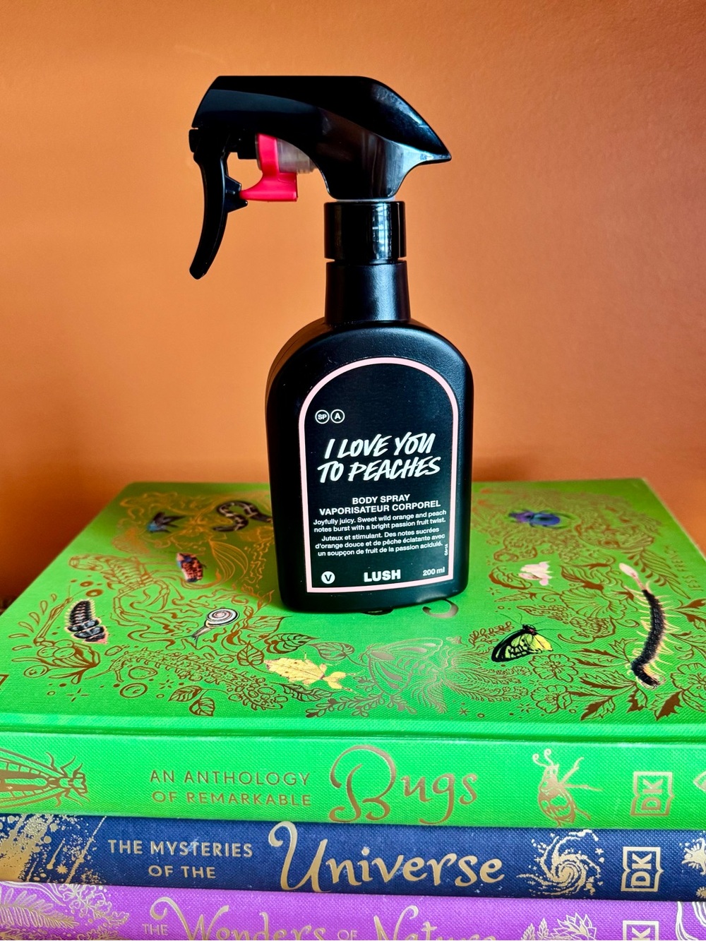 Lush I Love You To Peaches body spray